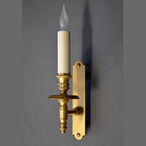 Bespoke Pilaster Placement Library Wall Lamp